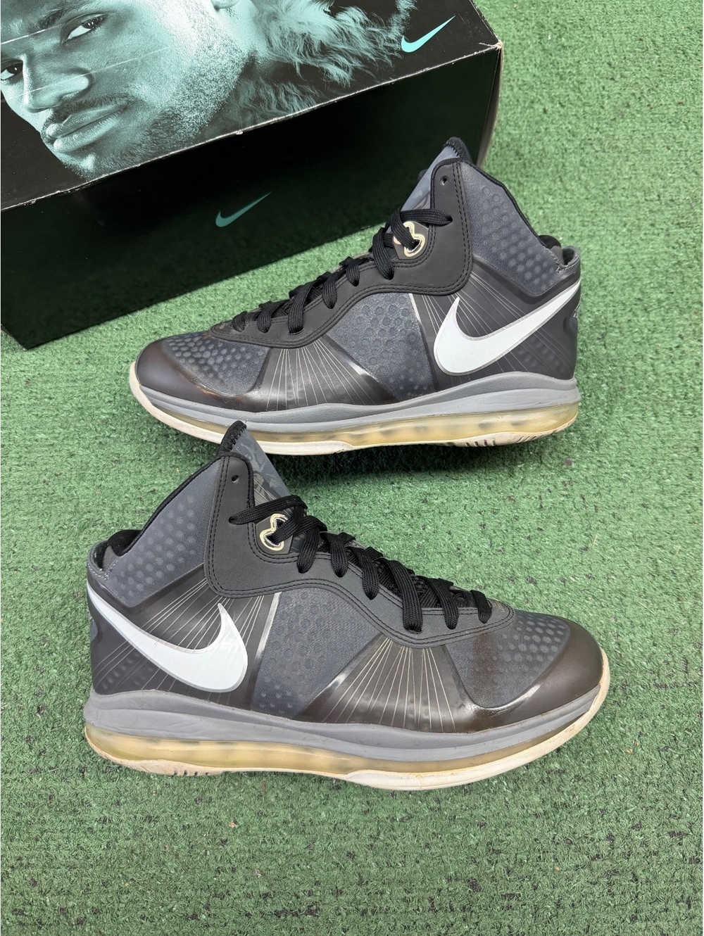 NIKE LEBRON 8 COOL GREY SIZE 9.5
